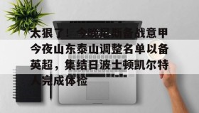 IM电竞-关于太狠了！今晚尼斯备战意甲今夜山东泰山调整名单以备英超，集结日波士顿凯尔特人完成体检的信息